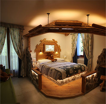 zona angolo per letto